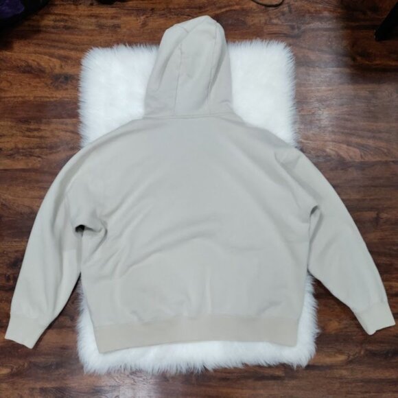 Nike ACG "Go Outside" Beige Hoodie Sweatshirt L Made In Vietnam Cotton/Polyester - Picture 2 of 16